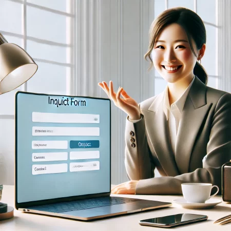 DALL·E 2024-11-24 00.53.46 - A professional and inviting photo-realistic image in 1_1 aspect ratio suitable for an inquiry form section on a website. The image features a modern,